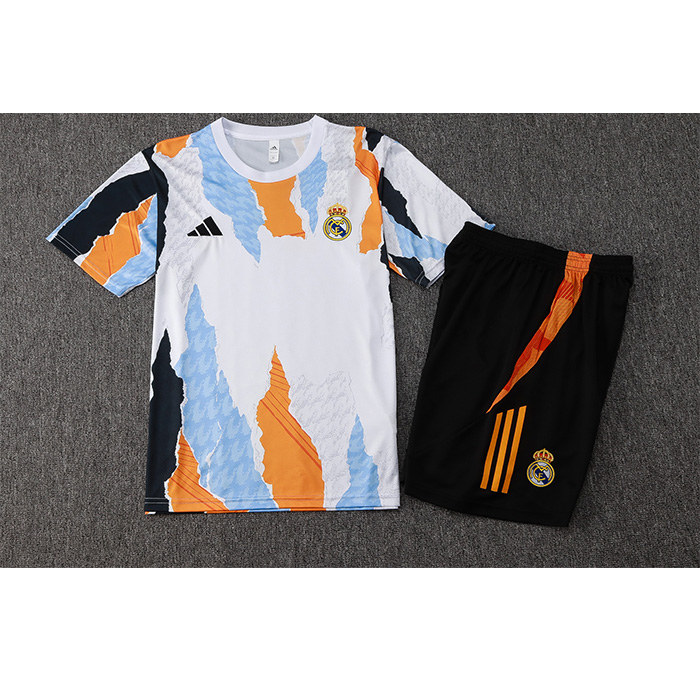 Tuta da Track
 Real Madrid Manica Corta
 Giallo
 - Pantaloncini
 24-25 Bianco
 y